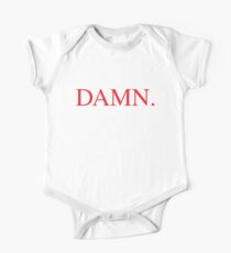 Body de manga corta para bebé Maldito Kendrick Lamar DAMN.