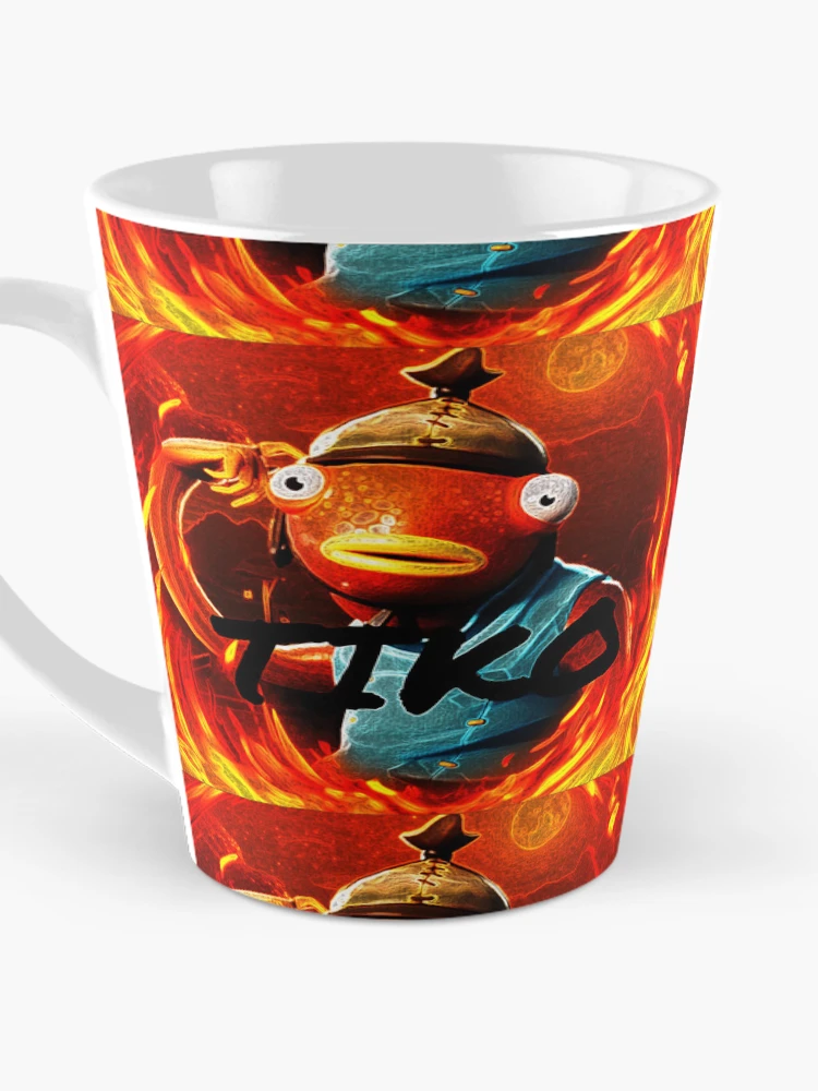 Thumbnail 3 of 4, Coffee Mug, Orange Fishy Tikko designed and sold by Raeex.