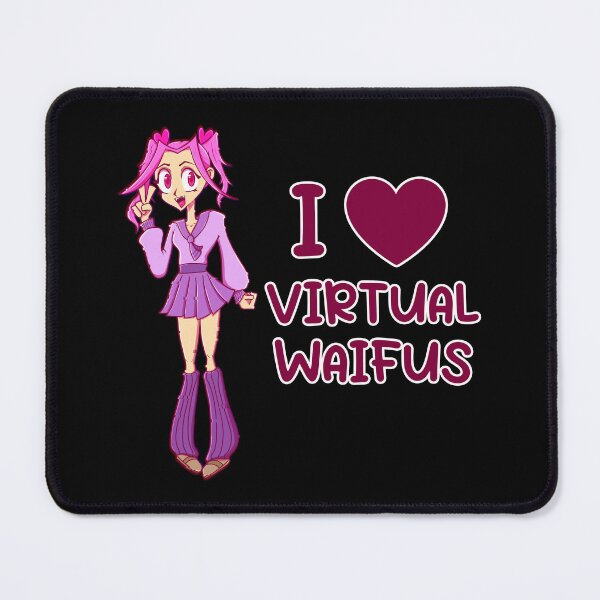 Item preview, I Heart Virtual Waifus designed and sold by WaddlingTech.