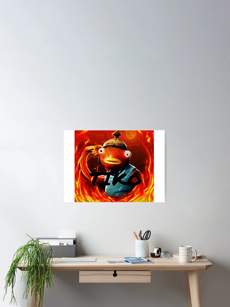 Thumbnail 2 von 3, Poster, Orange Fisch-Tikko designt und verkauft von Raeex.
