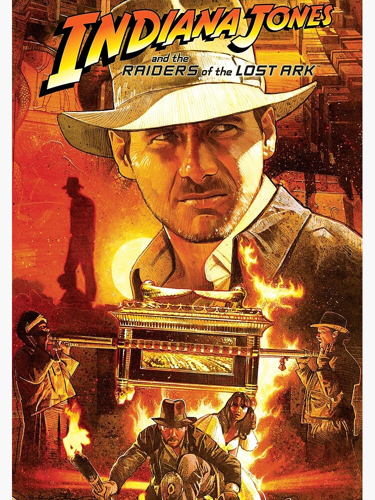 "Indiana Jones and the Raiders of the Lost Ark" Poster by AlekVeliki