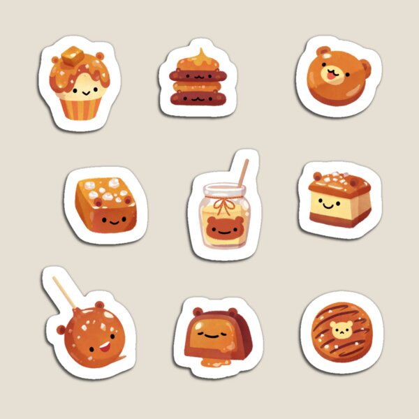 Item preview, Salted caramel bear designed and sold by pikaole.