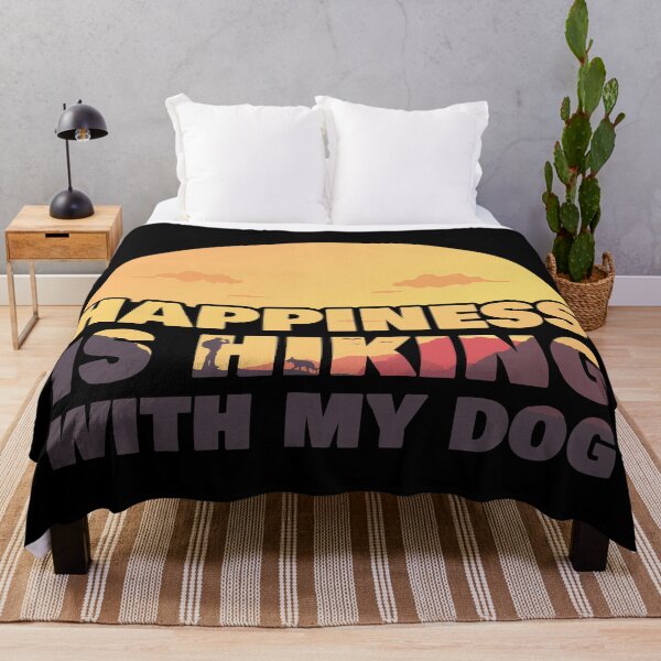 Item preview, Happiness Is Hiking With My Dog designed and sold by ttttee.