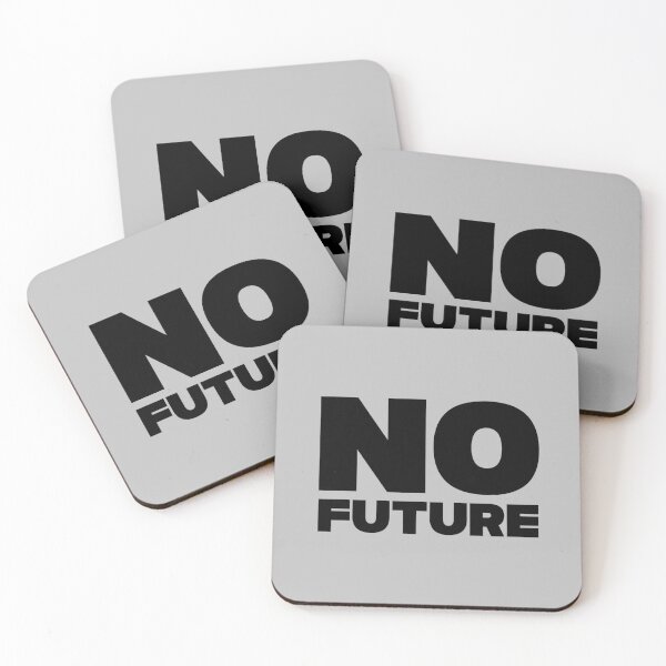 Item preview, No future, black designed and sold by perezzzoso.