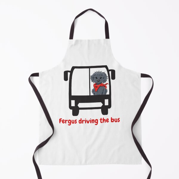 Item preview, Dog Driving A Bus, I Love My Doodle designed and sold by SportyDogShop.