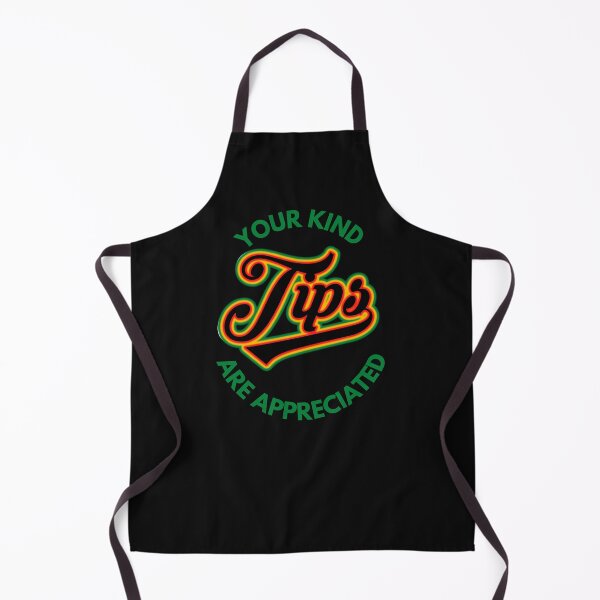 Item preview, Your Kind Tips Are Appreciated Green x Yellow x Red Font | Customer Service Appreciation designed and sold by deliverylife.