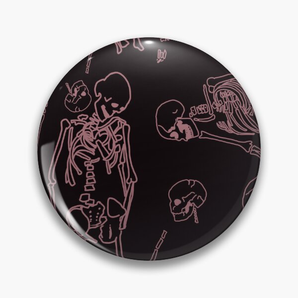 Item preview, Skeleton pattern on black designed and sold by Aisling Tierney.