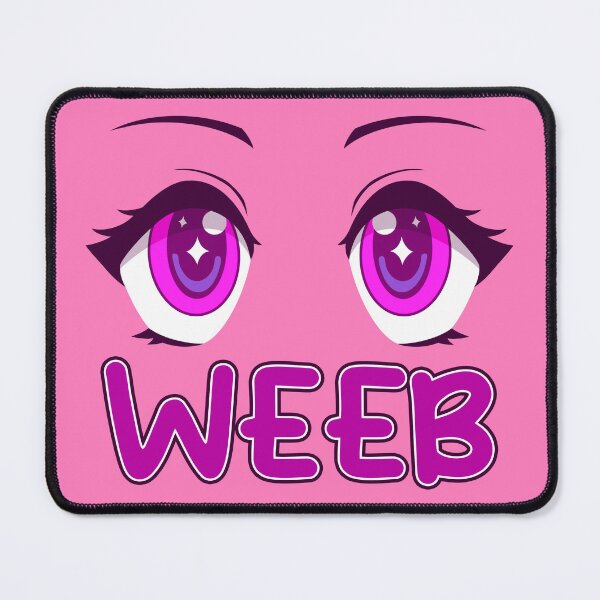 Item preview, Weeb Anime Eyes - Pink designed and sold by WaddlingTech.