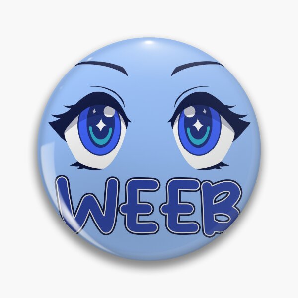 Item preview, Weeb Anime Eyes - Blue designed and sold by WaddlingTech.