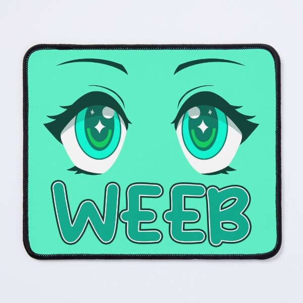 Item preview, Weeb Anime Eyes - Green designed and sold by WaddlingTech.