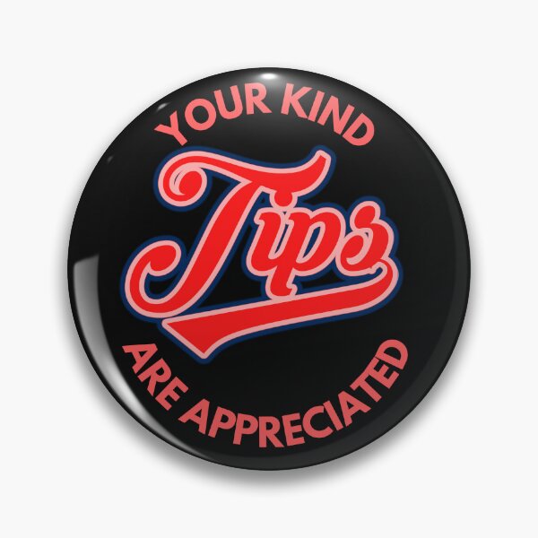 Item preview, Your Kind Tips Are Appreciated Red x PInk x Blue Font | Customer Service Appreciation designed and sold by deliverylife.