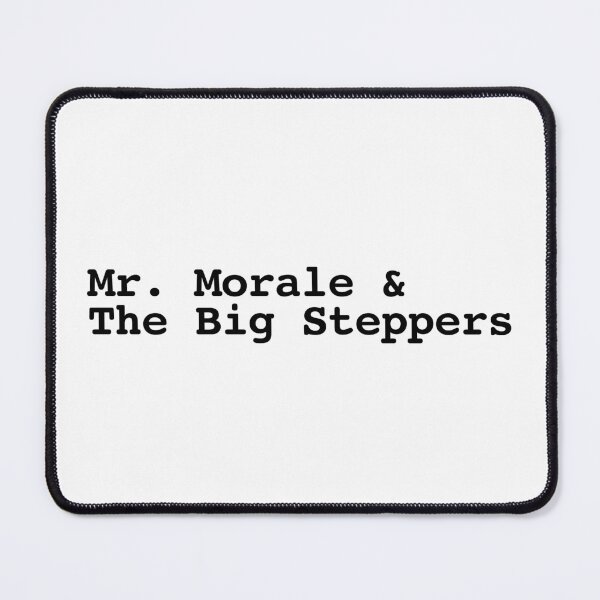 Item preview, Mr. Morale & the Big Steppers word art - Kendrick Lamar designed and sold by VitaminRed.