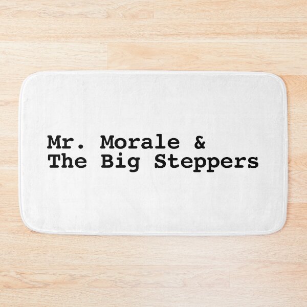 Item preview, Mr. Morale & the Big Steppers word art - Kendrick Lamar designed and sold by VitaminRed.
