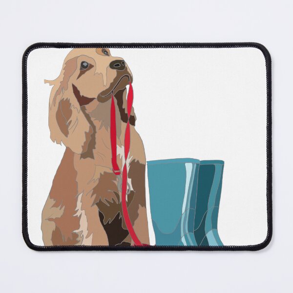 Item preview, Spaniel walkies  designed and sold by Leatextileart.