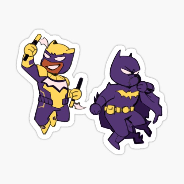 4 Sheet DC Super Hero Villain Chibi Characters Stickers