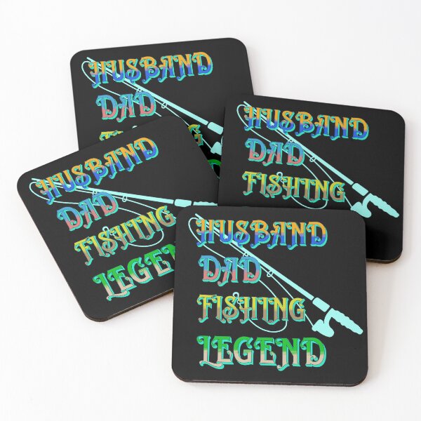 Item preview, HUSBAND DAD FISHING LEGEND GRUNGE EFFECT designed and sold by Affyboss6.