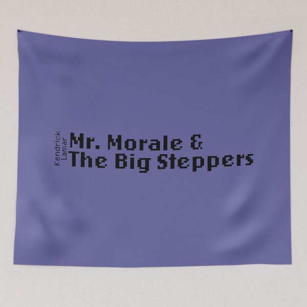 Item preview, Mr. Morale & the Big Steppers word art - Kendrick Lamar designed and sold by VitaminRed.