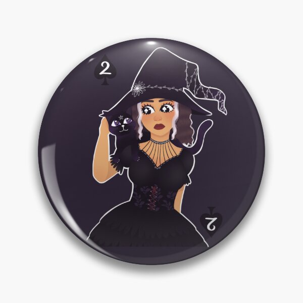 Item preview, 2 of Spades Witch Card designed and sold by KikikoArt.