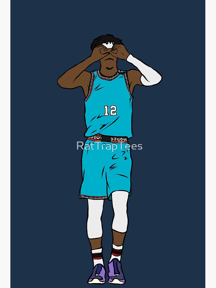 Ja Morant Memphis Grizzlies 90s Vintage x Bootleg Style Rap T-shirt