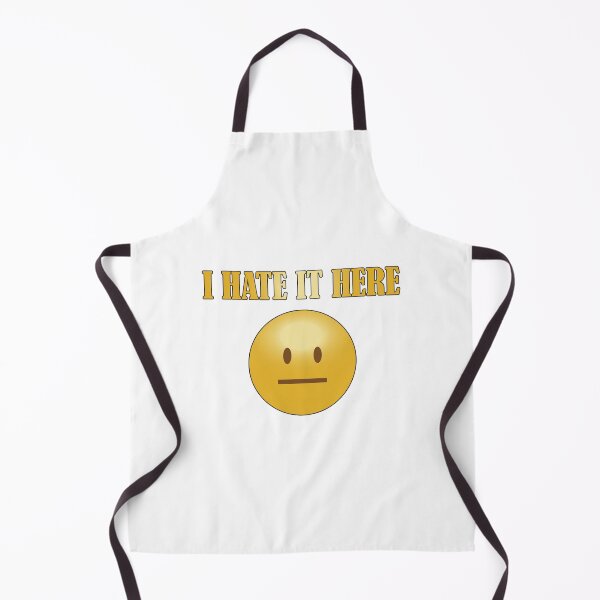 Item preview, Funny current mood I hate it here emoticon design designed and sold by Ideallity.