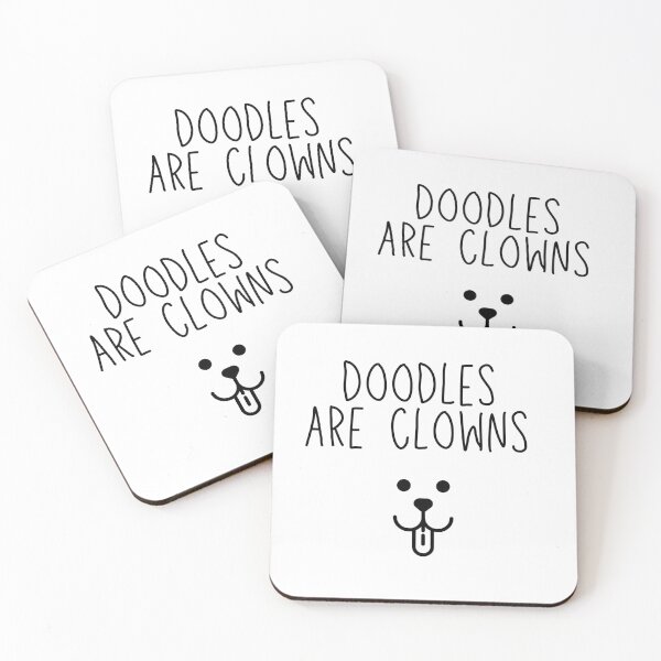 Item preview, Doodles Are Clowns, I Love My Doodle designed and sold by SportyDogShop.