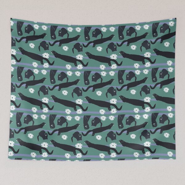 Item preview, Mink teal vectorial designed and sold by EskTuulispaa.