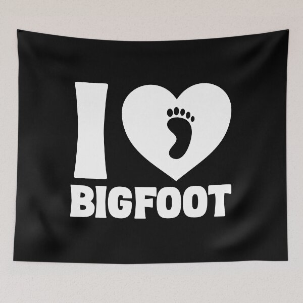 Item preview, I love bigfoot designed and sold by pnkpopcorn.