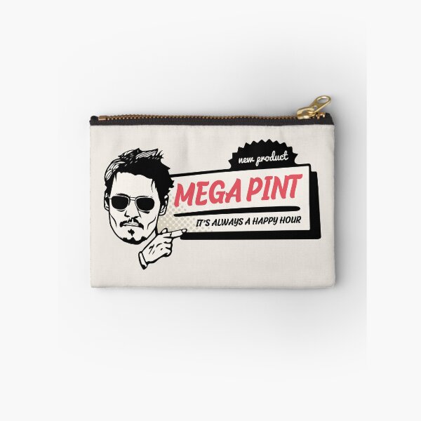Item preview, A Mega Pint - Johnny Depp Happy Hour designed and sold by retrippy.
