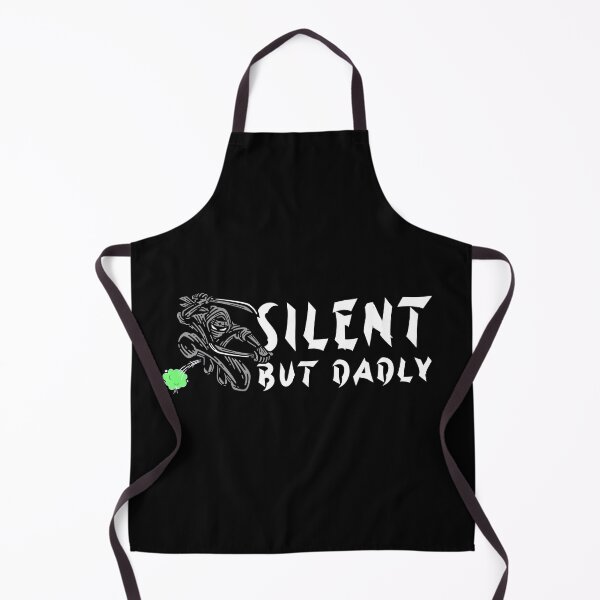 Item preview, Silent but Dadly funny farting samurai ninja fathers day gift designed and sold by SmallOrbit.