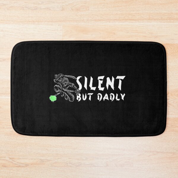 Item preview, Silent but Dadly funny farting samurai ninja fathers day gift designed and sold by SmallOrbit.