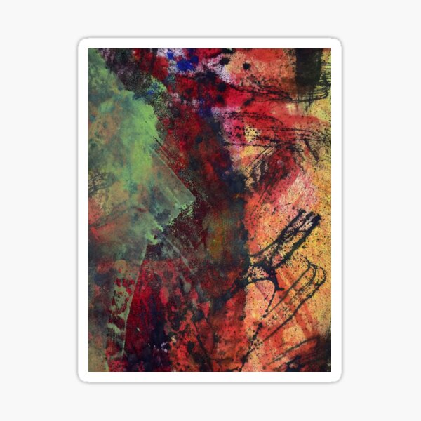 Abstract Sticker