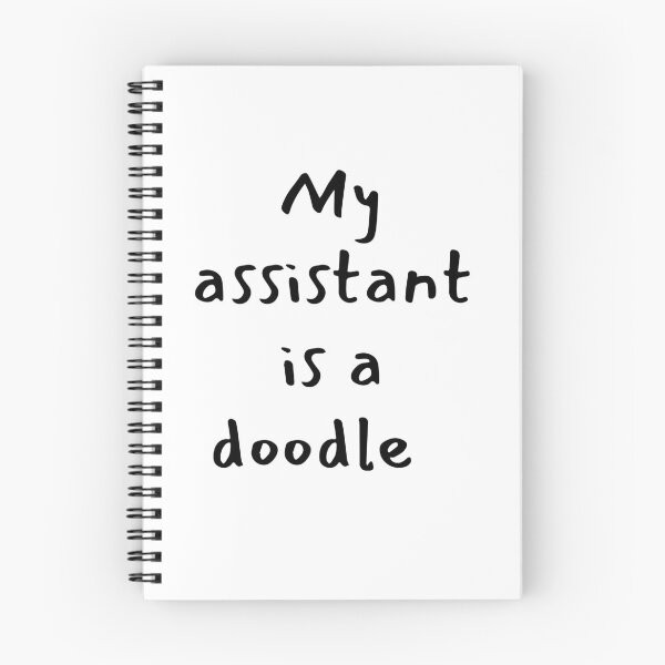 Item preview, My Assistant is a Doodle, I Love My Doodle designed and sold by SportyDogShop.