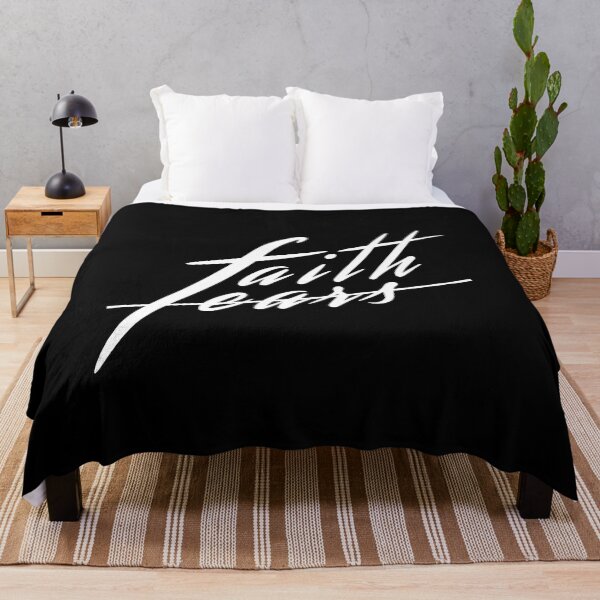 Item preview, Have Faith not Fears - Motivational and Inspiring Design designed and sold by tsquarefabrics.