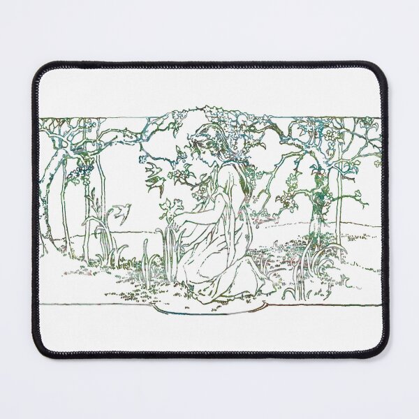 Item preview, Girl With Monet's Bridge designed and sold by ChiweenieHobbit.