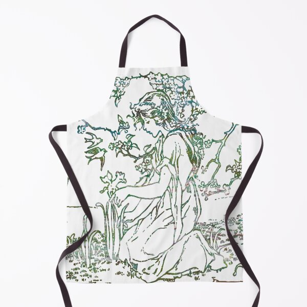 Item preview, Girl With Monet's Bridge designed and sold by ChiweenieHobbit.