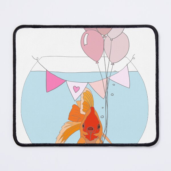 Item preview, Cute Goldfish bowl designed and sold by Leatextileart.