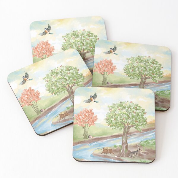 Item preview, Grassy River Landscape designed and sold by HappyLifeCreate.