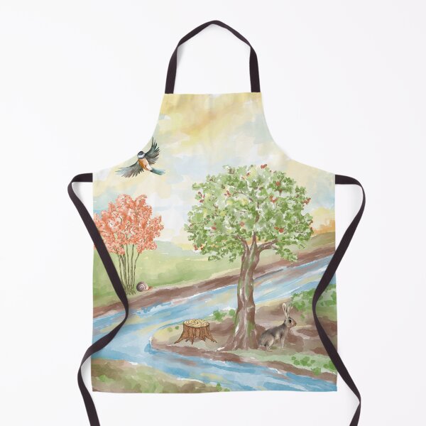 Artikelvorschau, Grasbewachsene Flusslandschaft entworfen und verkauft von HappyLifeCreate.