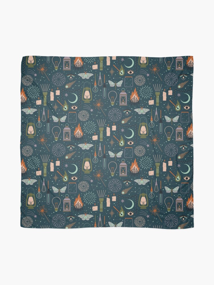 Thumbnail 2 of 3, Scarf, Light the Way designed and sold by Camille Chew.