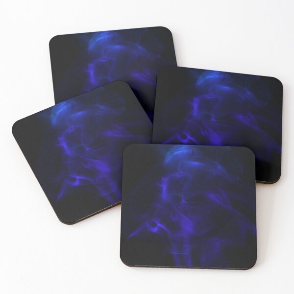 Item preview, Blue long exposure light trails on face designed and sold by viknitov.