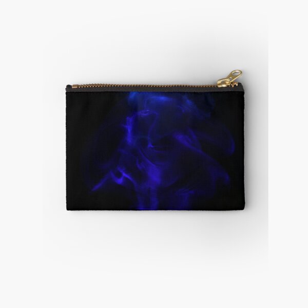 Item preview, Blue long exposure light trails on face designed and sold by viknitov.