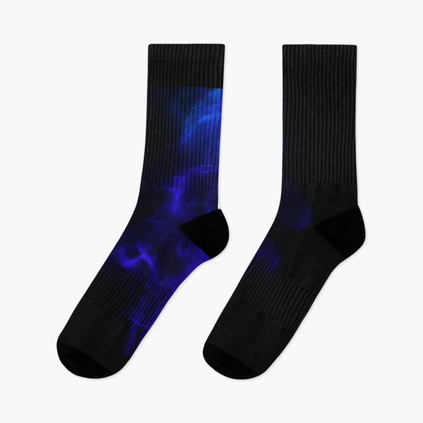 Item preview, Blue long exposure light trails on face designed and sold by viknitov.