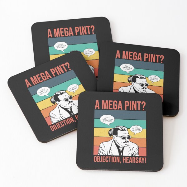 Item preview, Objection, hearsay! Mega Pint? designed and sold by ActiveNerd.