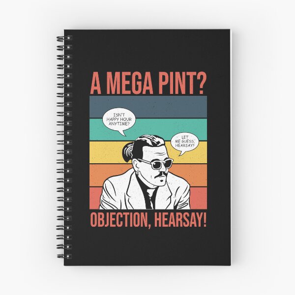Item preview, Objection, hearsay! Mega Pint? designed and sold by ActiveNerd.