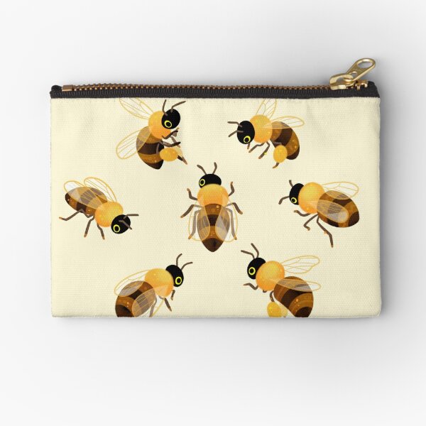 Honey bees Zipper Pouch