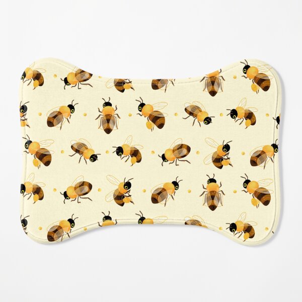 Honey bees Dog Mat
