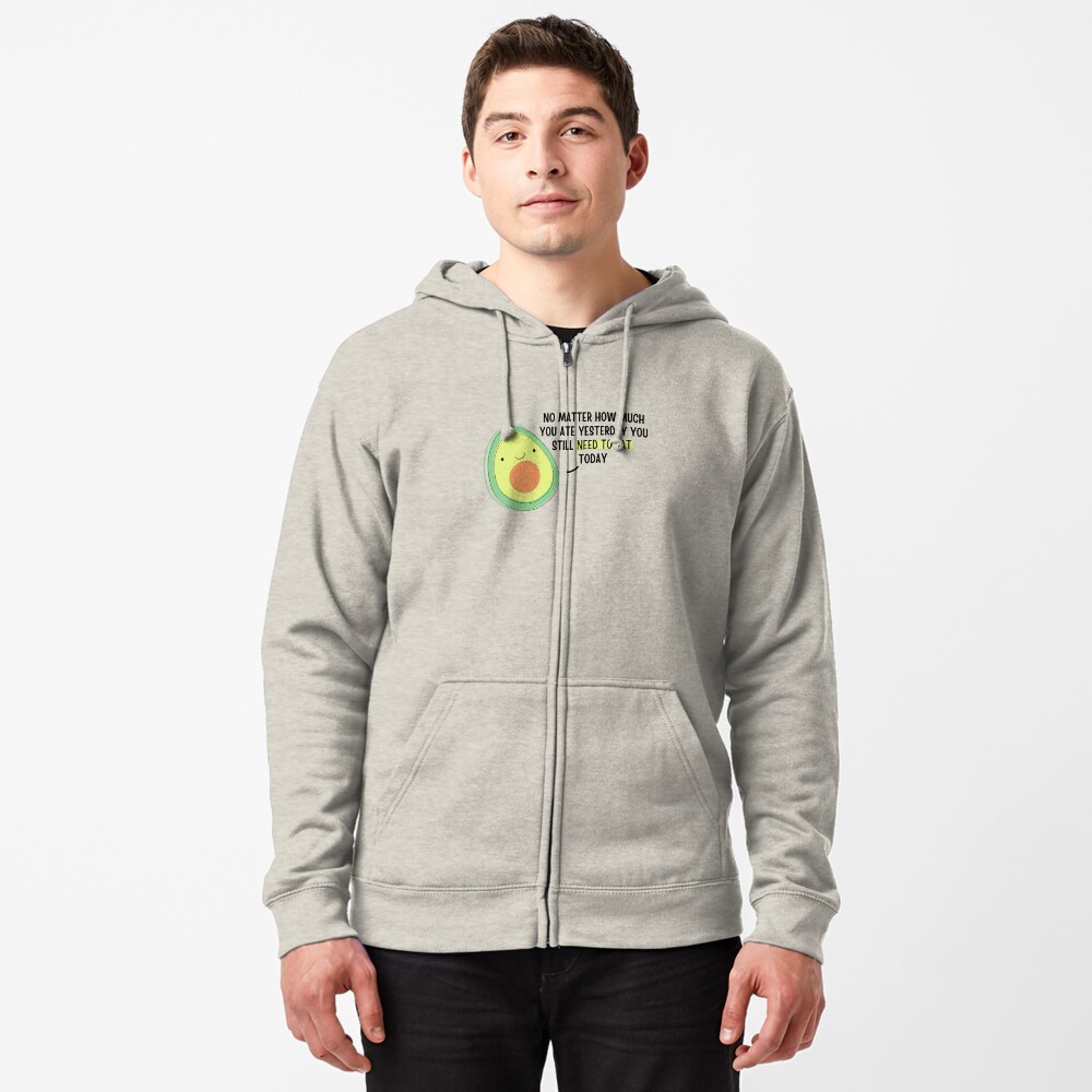 Item preview, Zipped Hoodie designed and sold by ThoughtJumble.