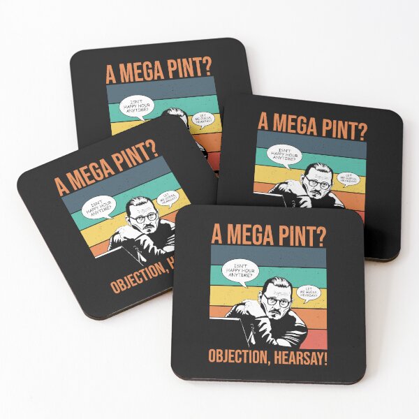 Item preview, Objection, hearsay! Mega Pint?! designed and sold by ActiveNerd.