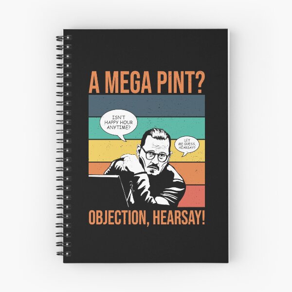 Item preview, Objection, hearsay! Mega Pint?! designed and sold by ActiveNerd.