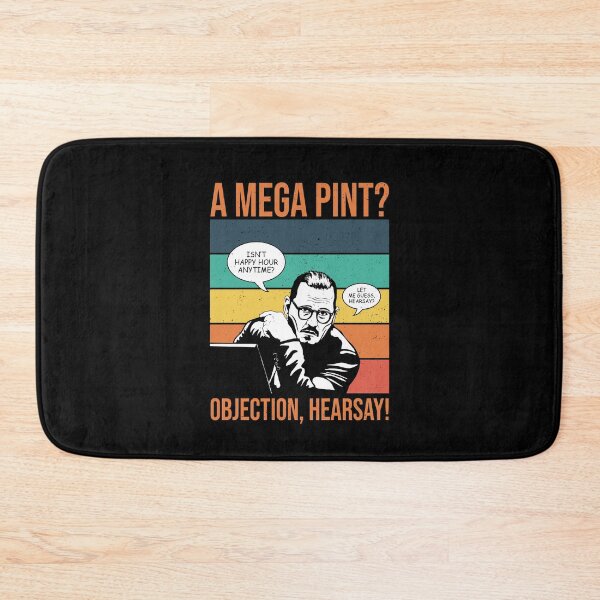 Item preview, Objection, hearsay! Mega Pint?! designed and sold by ActiveNerd.